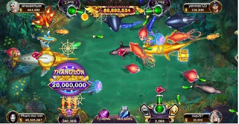 Bắn cá là 1 trò chơi cực kỳ hấp dẫn tại Zowin 