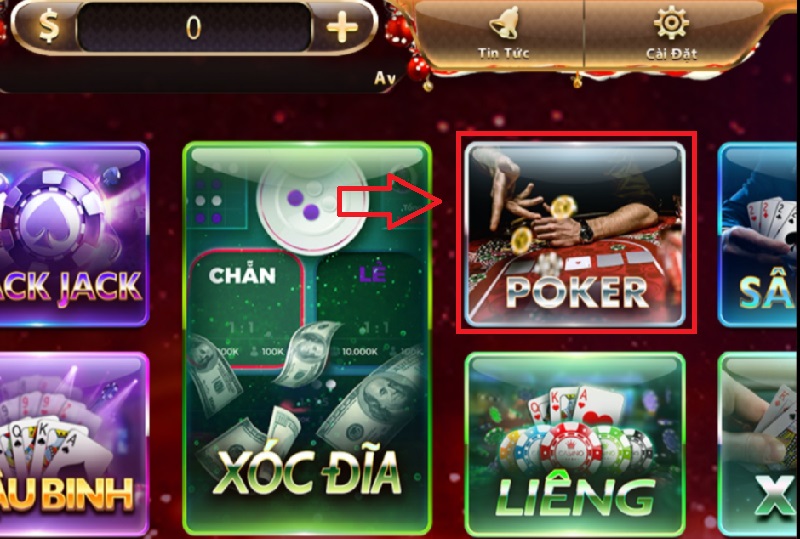 Poker là game bài đông người nhất tại Zowin 2023