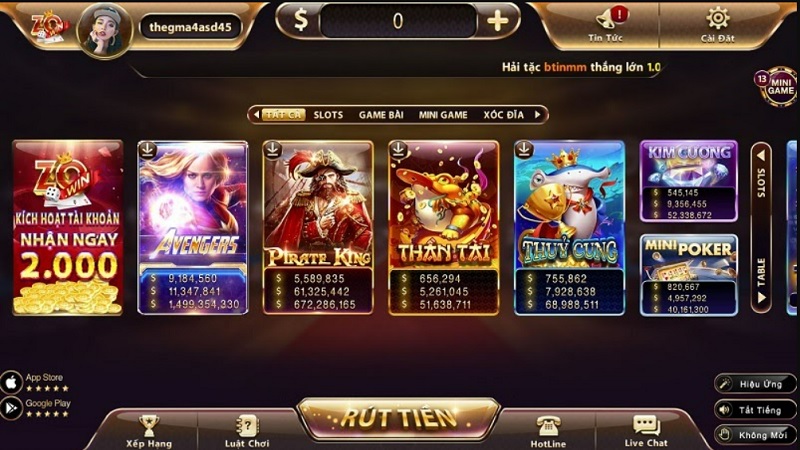 Hướng dẫn chơi game bài Zowin hiệu quả