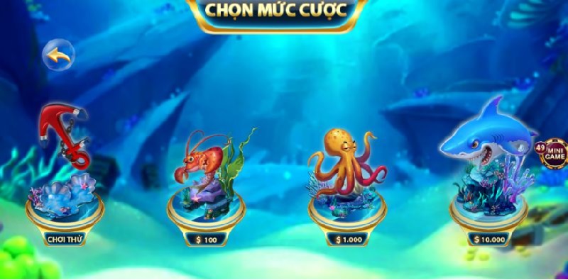 Giao diện đẹp mắt với thủy cung Zowin