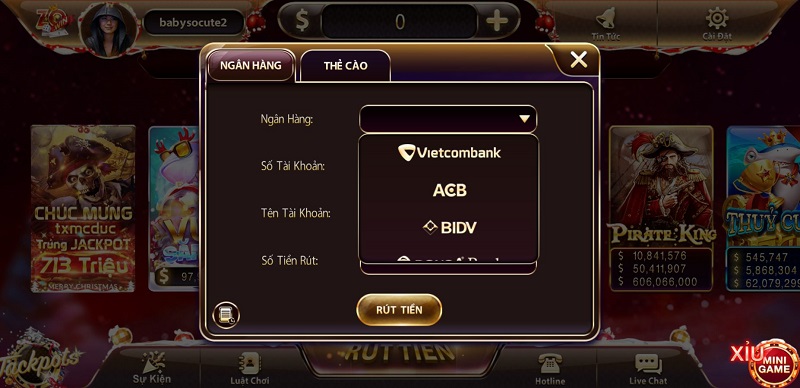 Rút thẻ cào tại Zowin