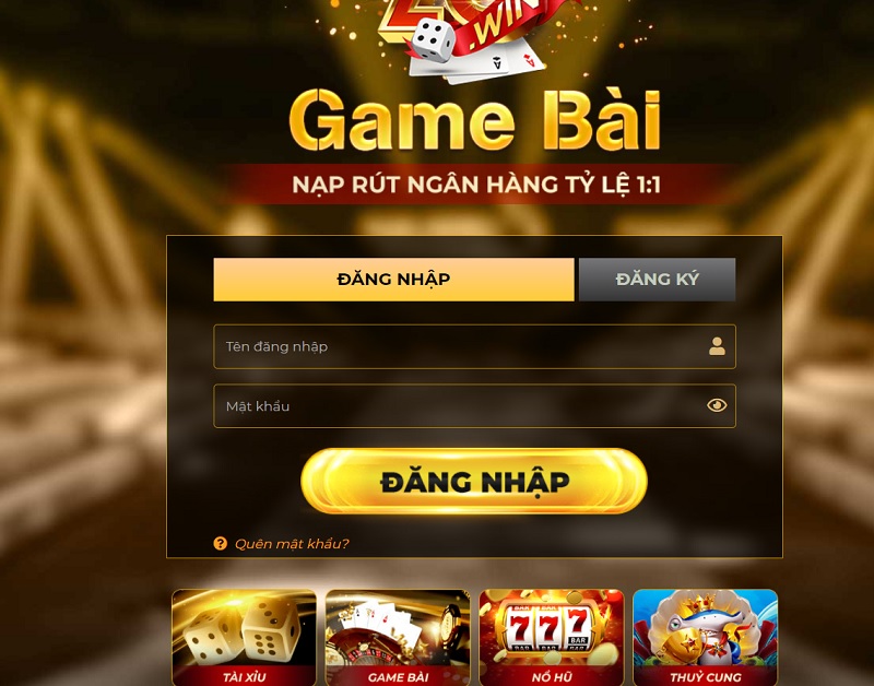 Đăng ký zowin chơi game bài đổi thưởng